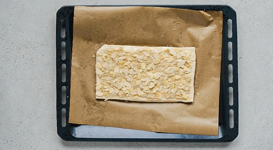 Ленивые круассаны с миндалем: шаг 6