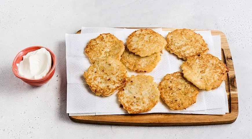 Луковые оладьи: шаг 6