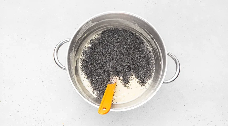 Маковый бисквит: шаг 6