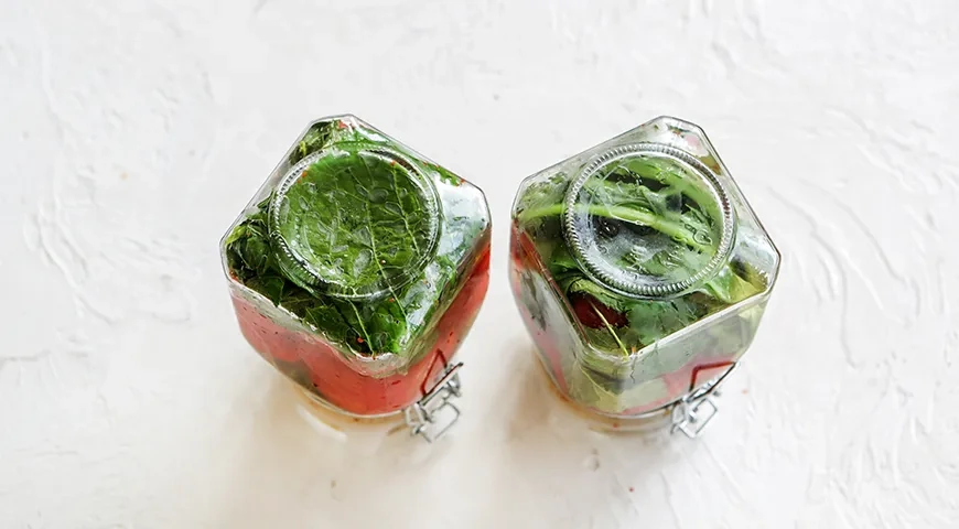 Маринованные помидоры без кожицы на зиму: шаг 6