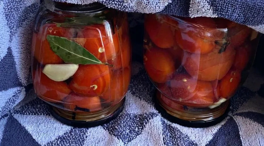 Маринованные помидоры в СВЧ-печи: шаг 6