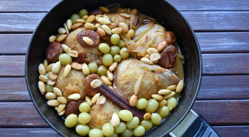 Медовый махмудийе с пилавом: шаг 6