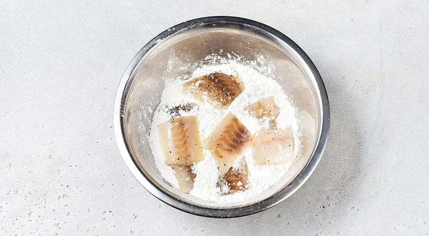 Минтай в кисло-сладком соусе: шаг 6