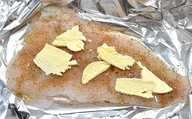 Шаг 6: Минтай в духовке