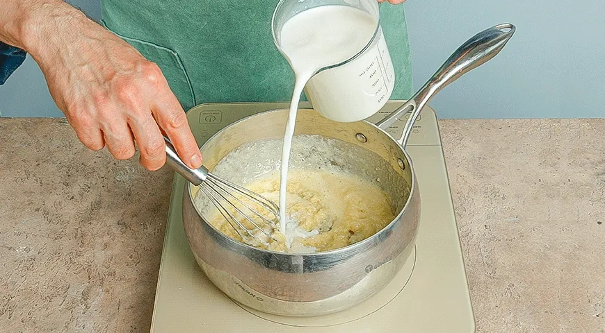 Мусака из кабачков с фаршем: шаг 6