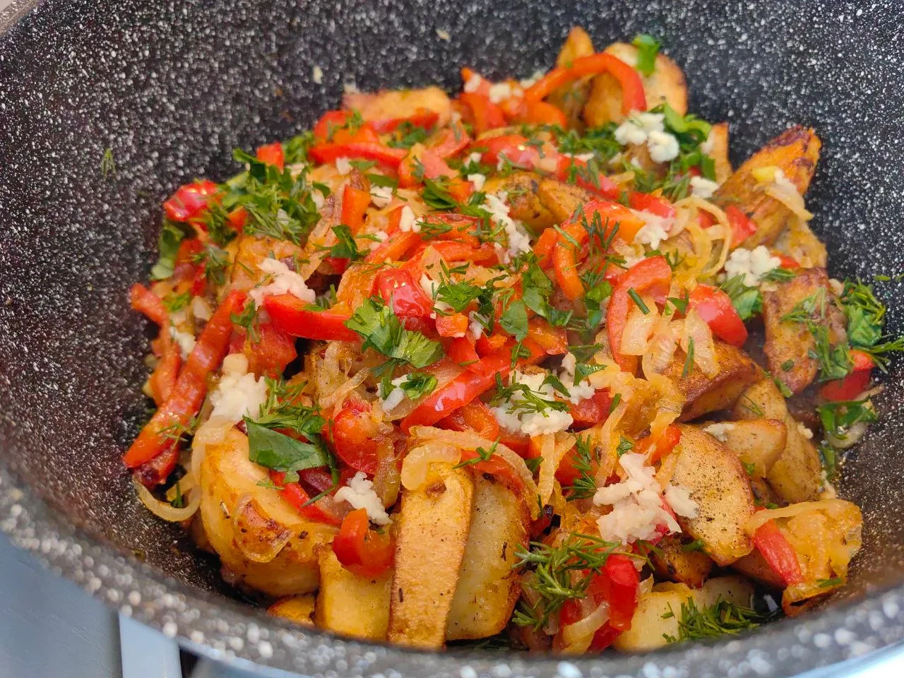 Оджахури с курицей по-грузински: шаг 6