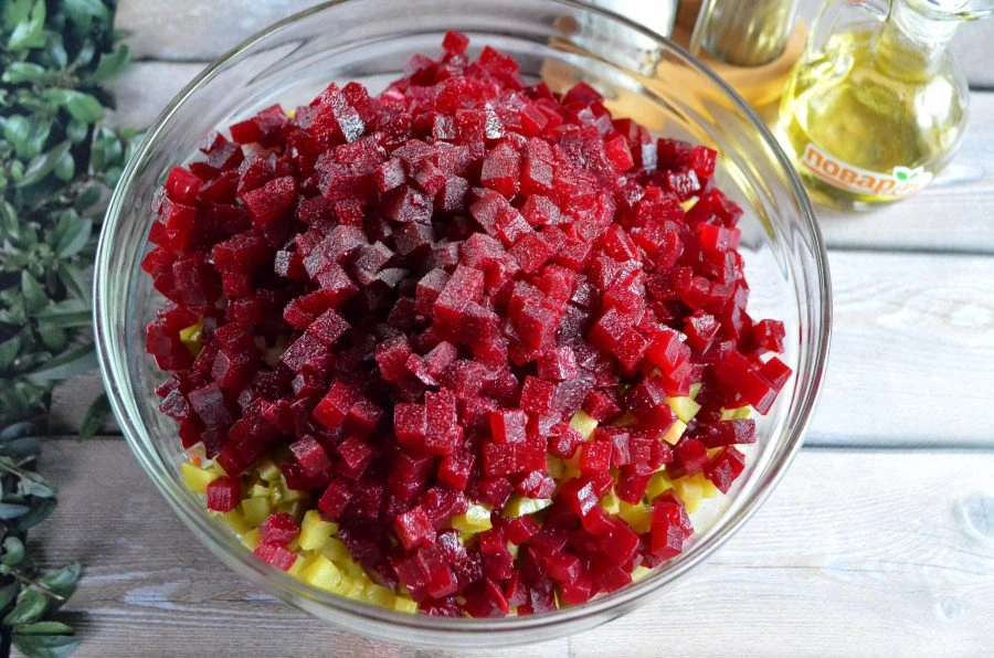 Шаг 6: Овощной винегрет