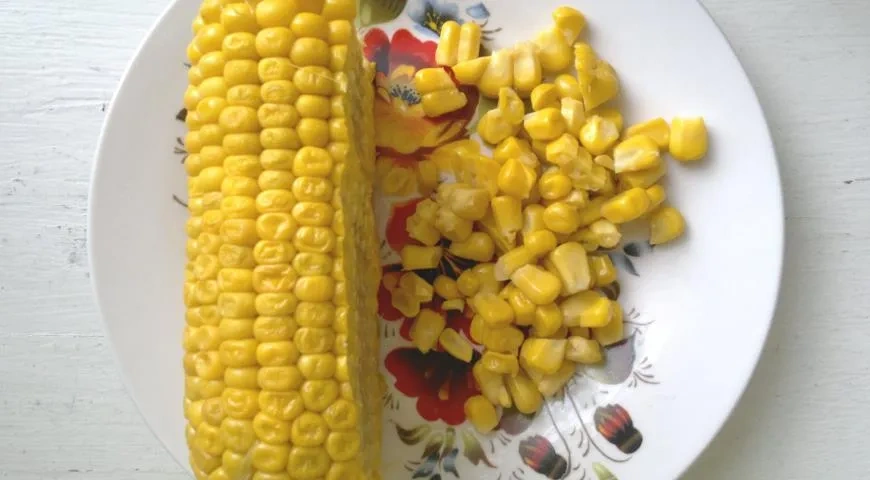 Овощной салат с пикантным соусом: шаг 6