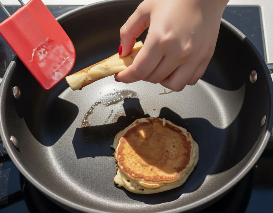 Шаг 6: Панкейки банановые