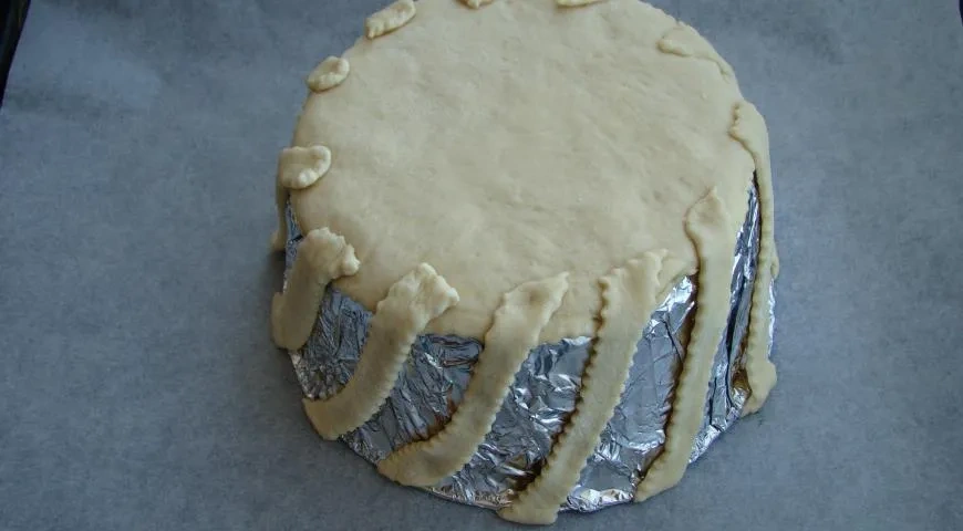 Пасхальная съедобная корзина: шаг 6