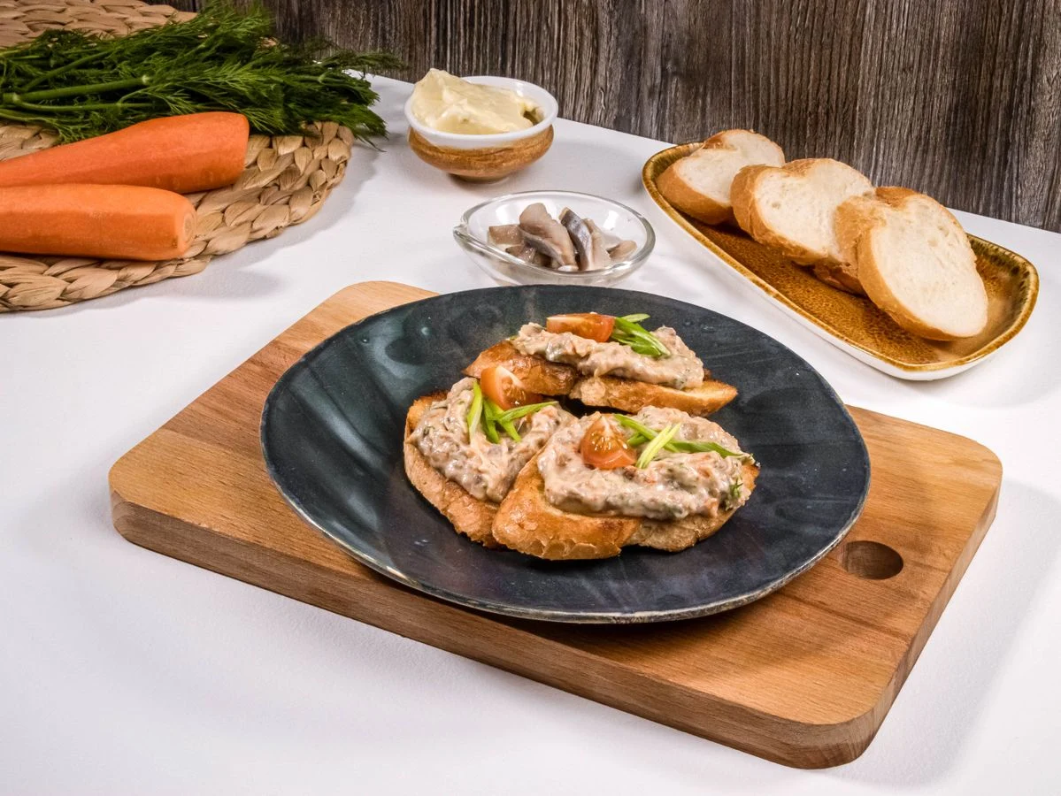 Шаг 6: Паштет из сельди по-советски