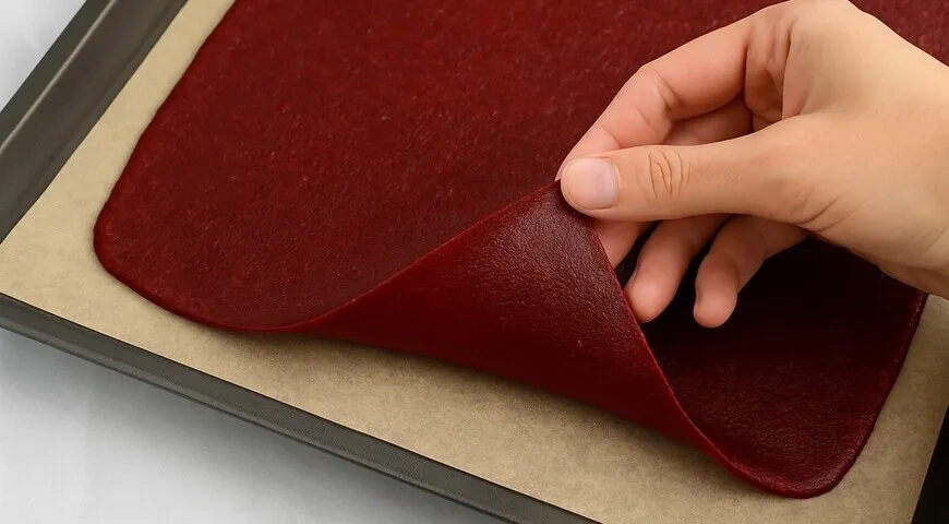 Пастила из малины: шаг 6