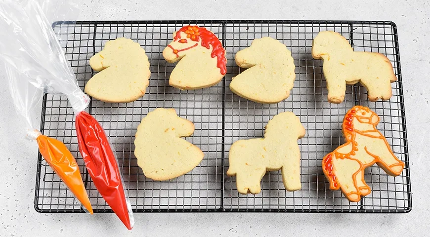 Печенье «Лошадь» к Новому году: шаг 6