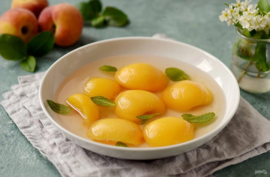 Шаг 6: Персиковый суп