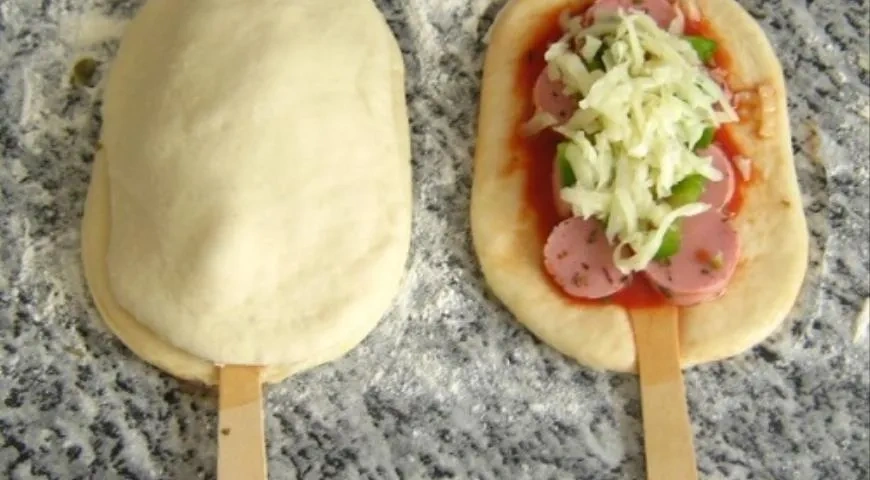 Пицца на палочке: шаг 6