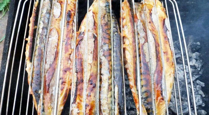 Пикантная скумбрия на гриле: шаг 6