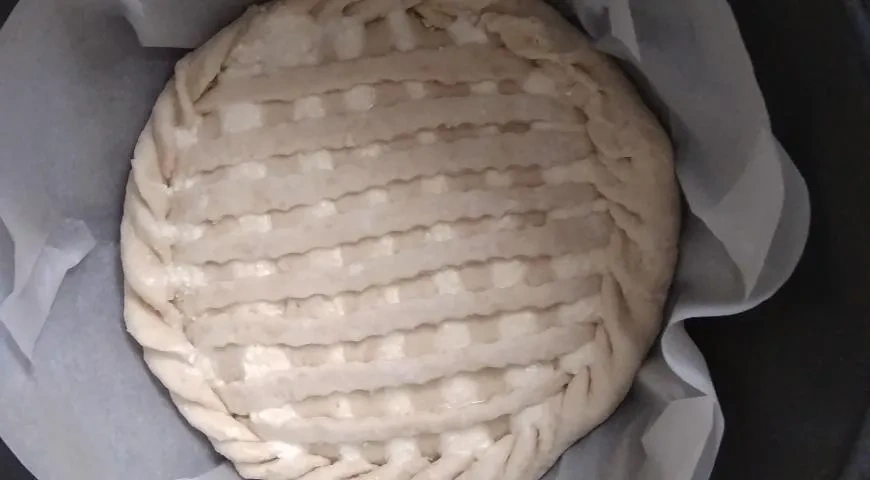 Пирог с творогом и джемом киви с мятой от Махеевъ к 23 февраля: шаг 6