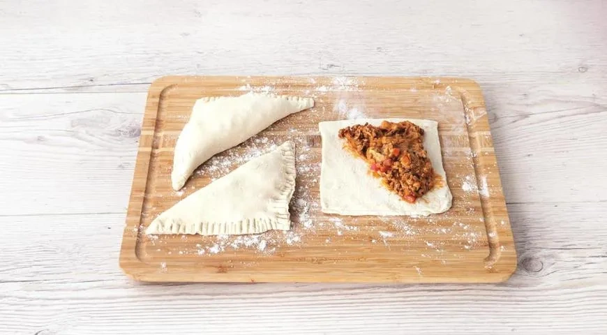 Пирожки быстрые без дрожжей: шаг 6