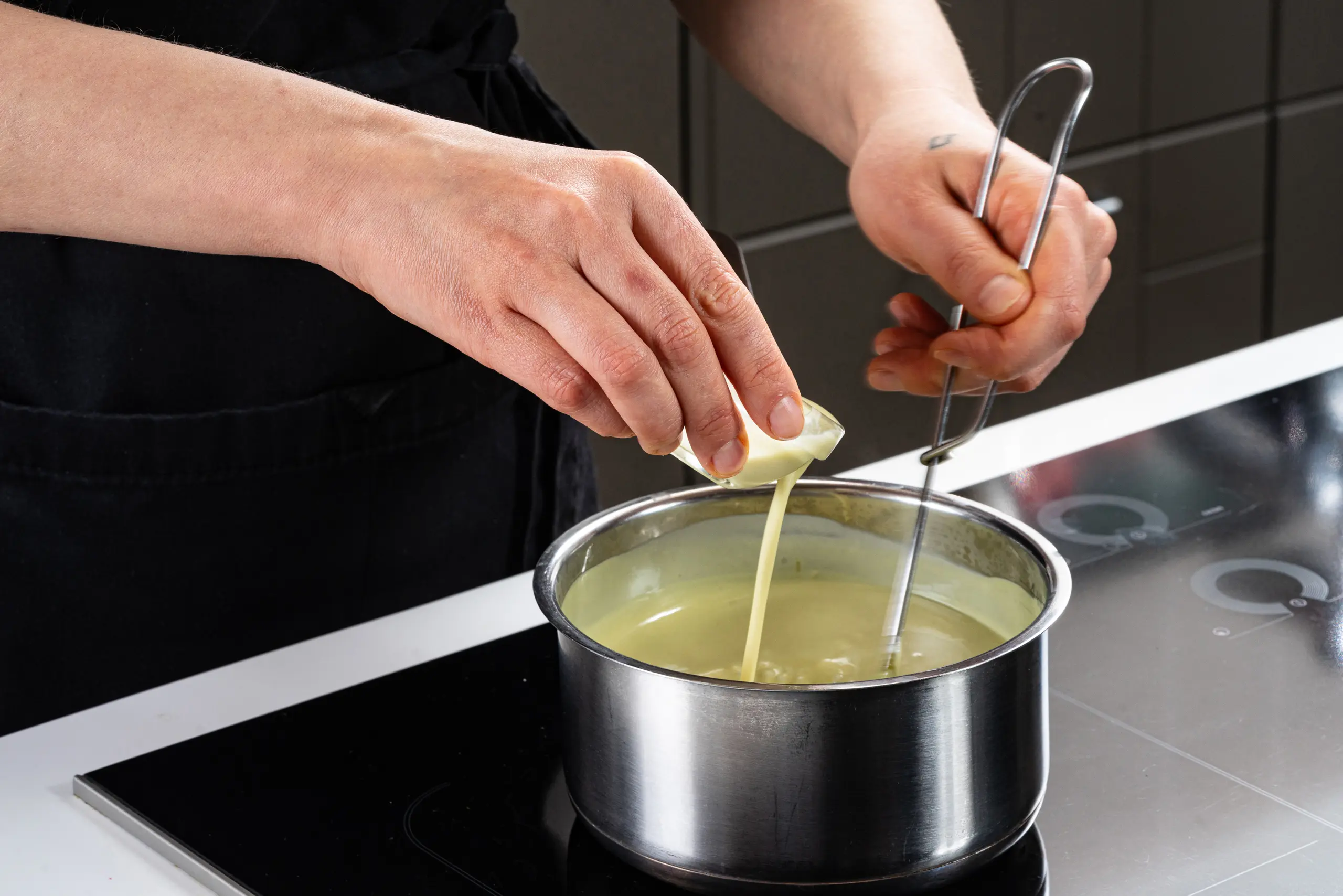 Шаг 6: Постная фисташковая панакота