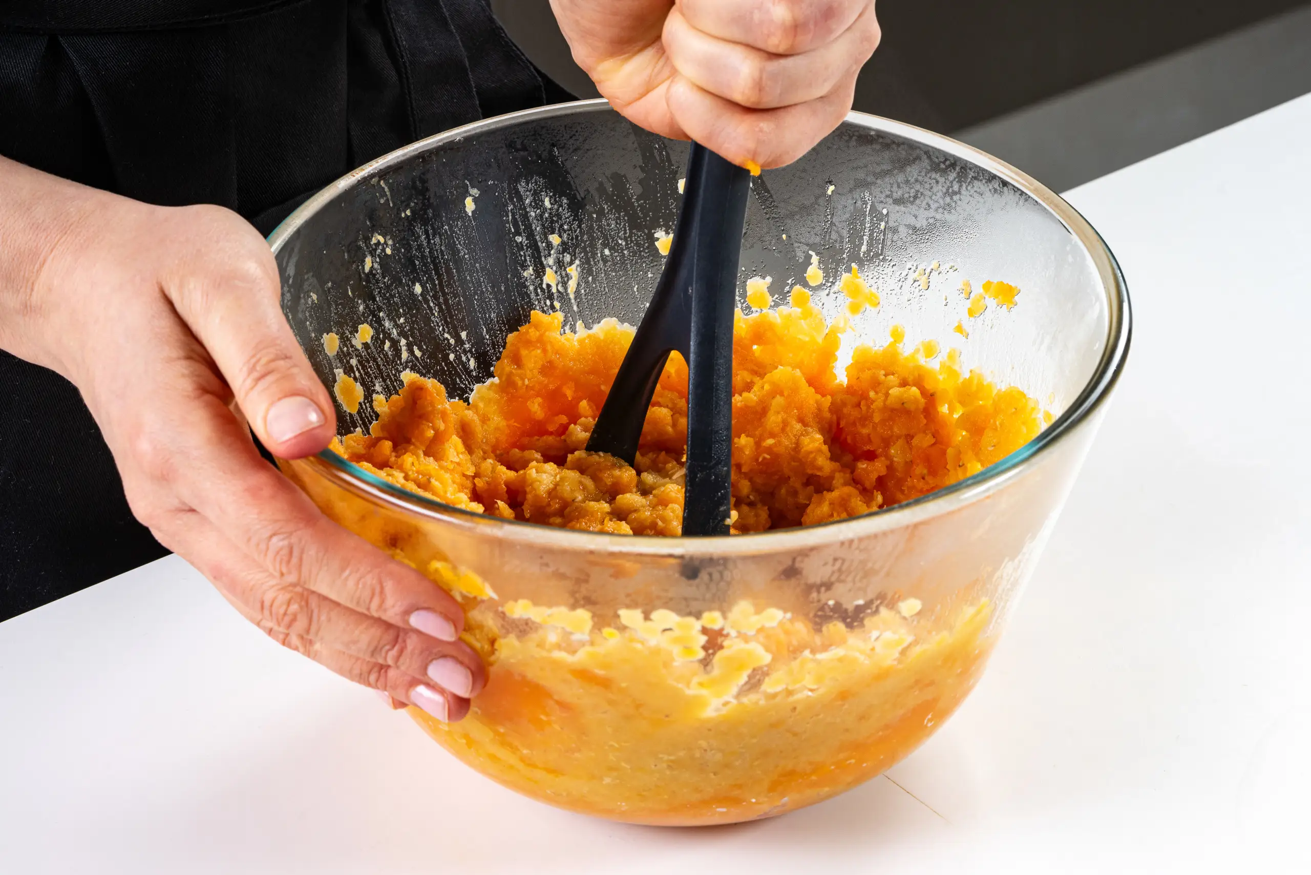 Шаг 6: Постные котлеты из батата с чечевицей