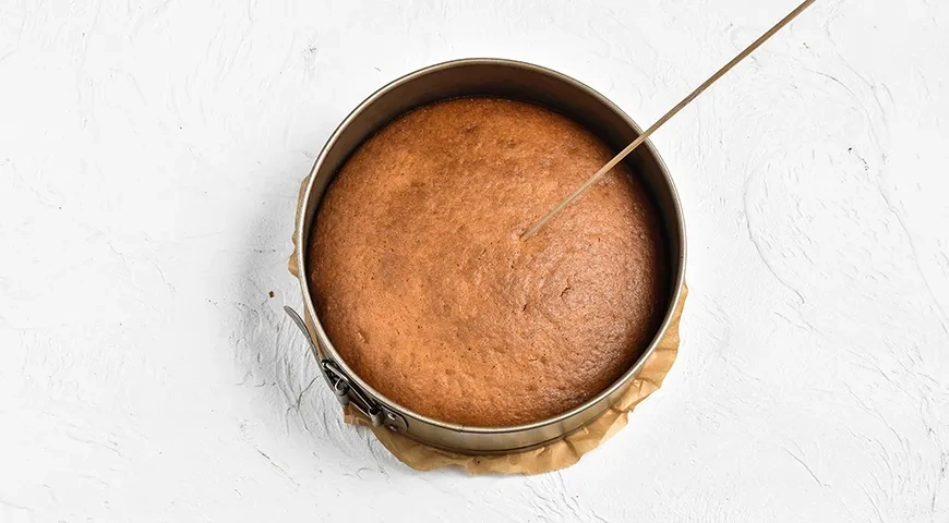 Постный бисквит: шаг 6