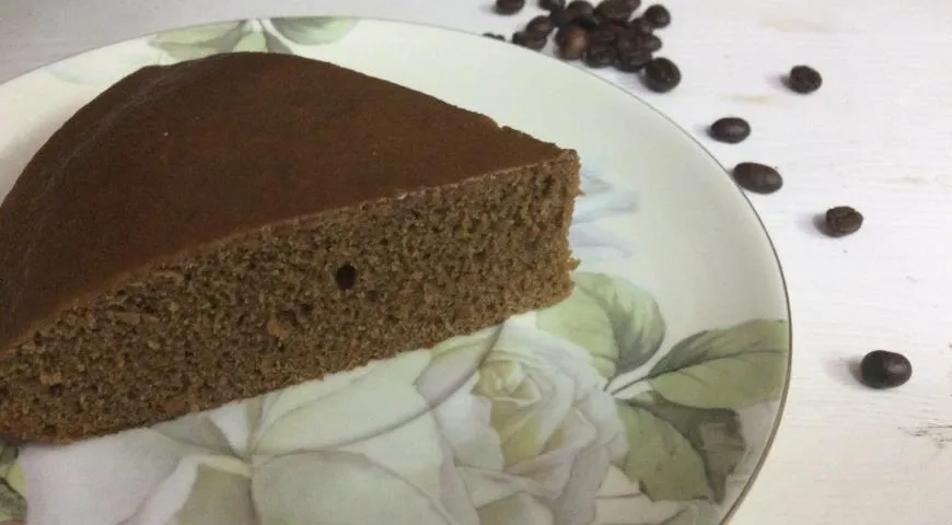 Постный пирог-кофейник: шаг 6