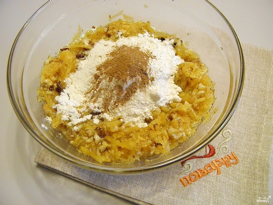 Шаг 6: Постный пирог с тыквой