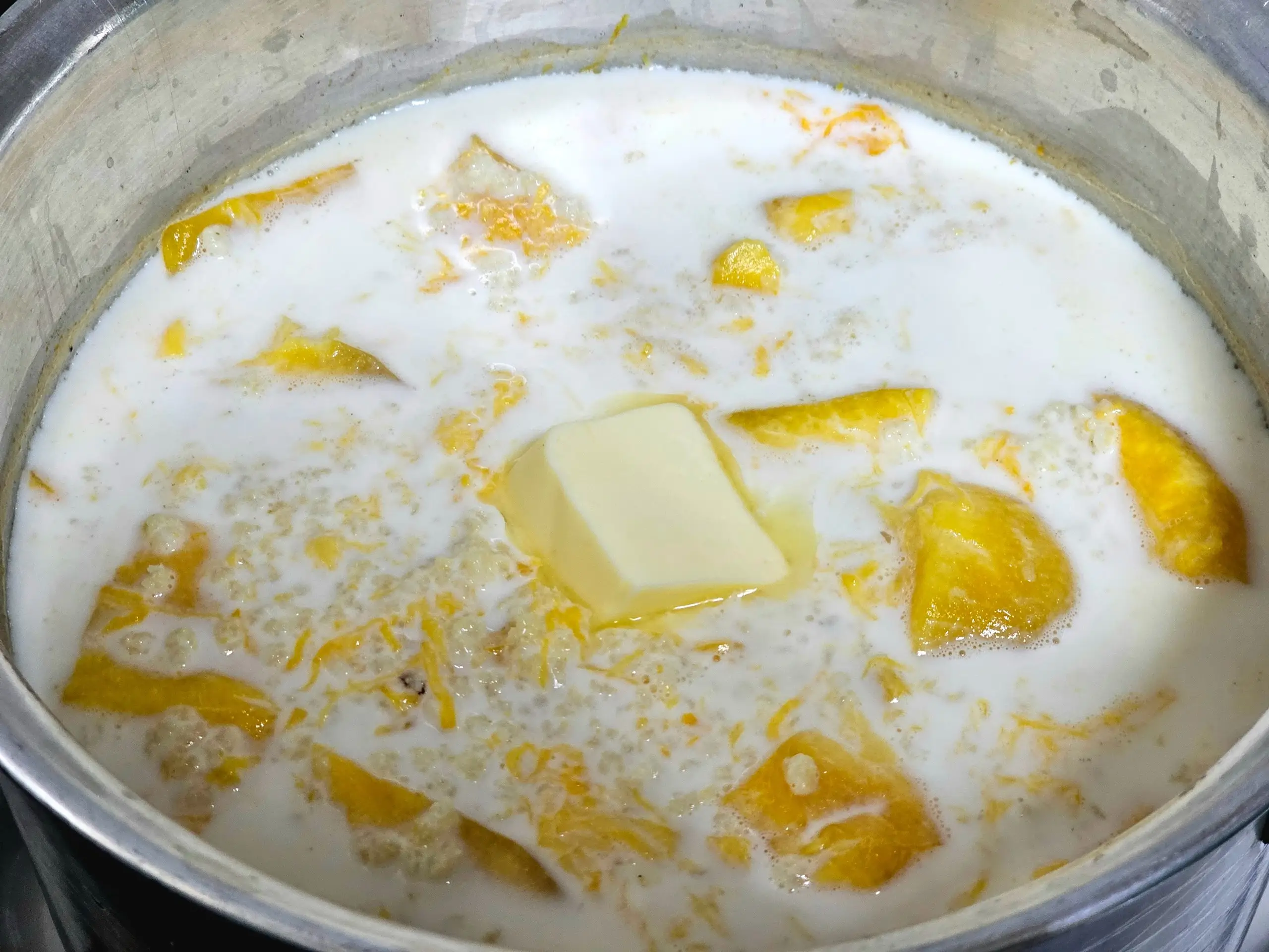 Шаг 6: Пшённая каша с тыквой