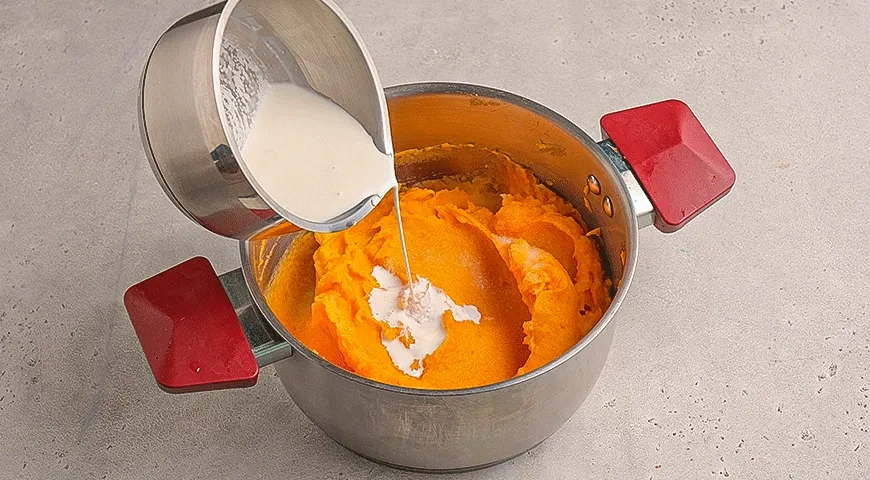 Пюре из батата и картофеля с печеным чесноком: шаг 6