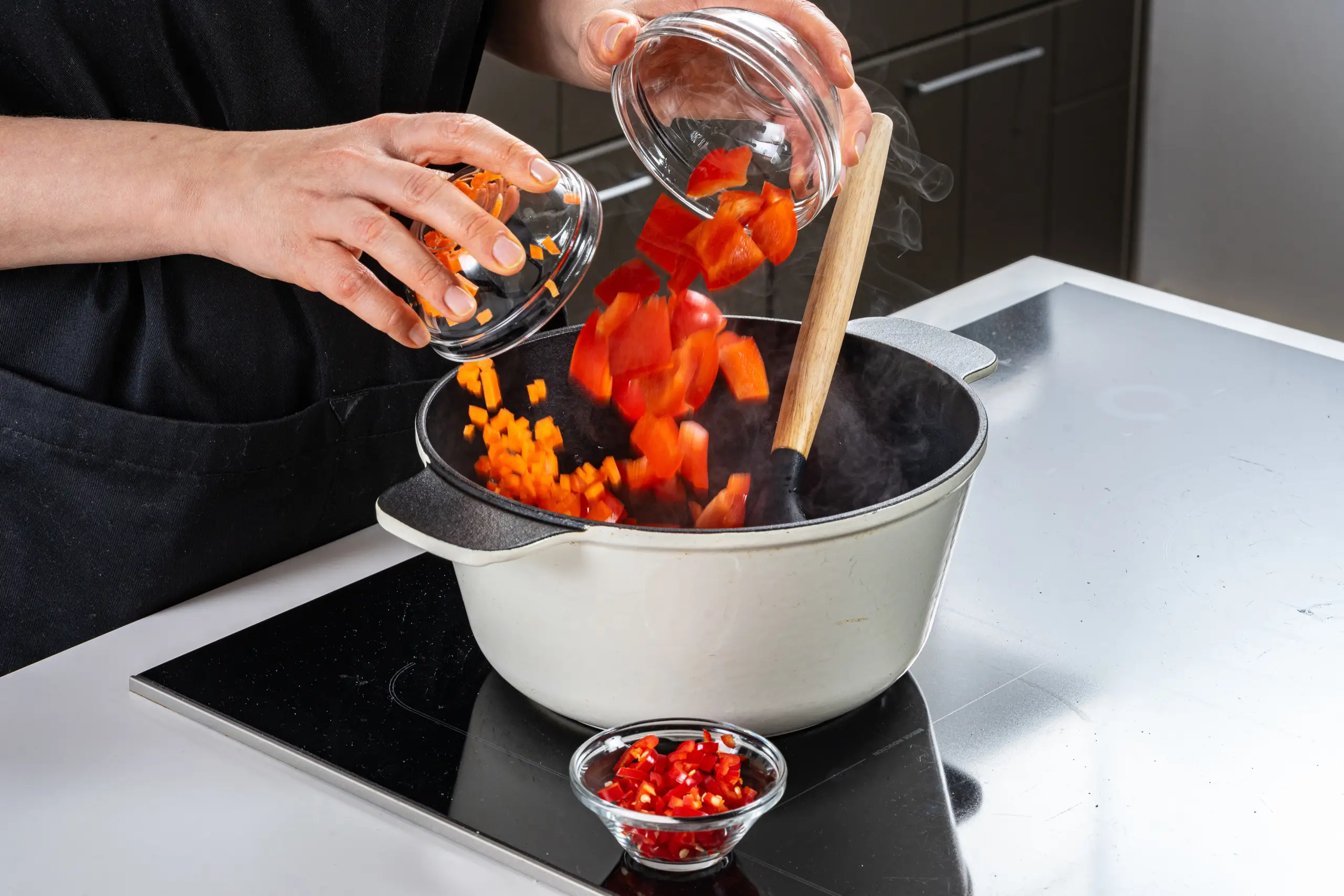 Шаг 6: Рагу из камбалы с кокосовым молоком