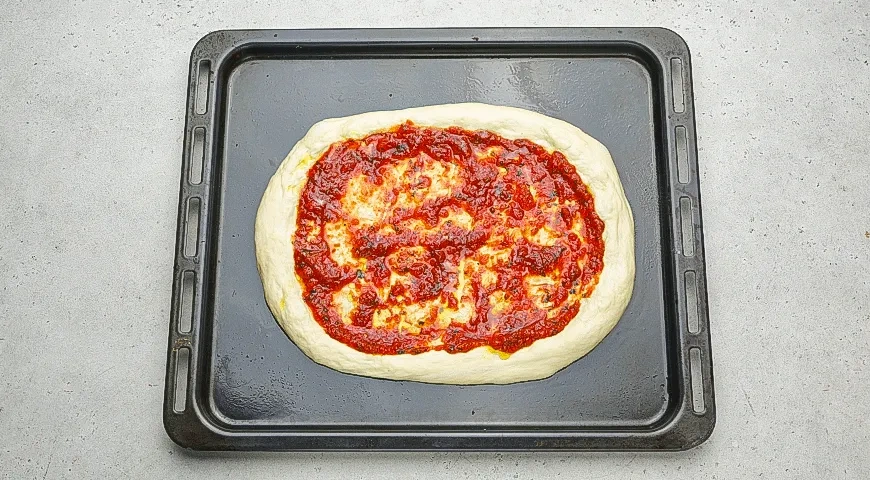 Римская пицца «4 сезона»: шаг 6