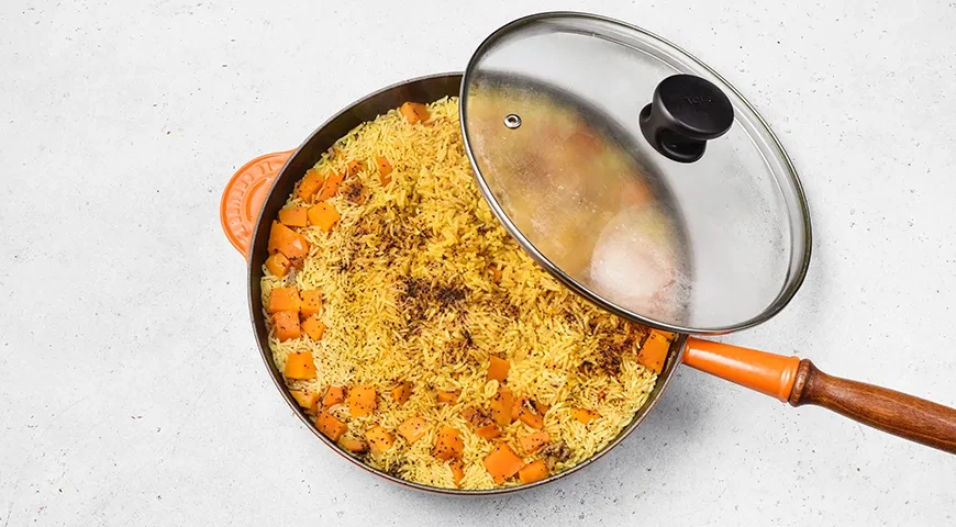 Рис с фаршем и тыквой: шаг 6