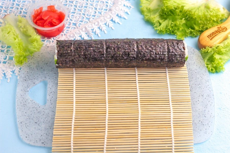 Шаг 6: Роллы с мидиями