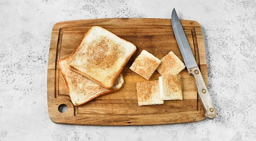 Салат «Белочка» из плавленого сырка: шаг 6