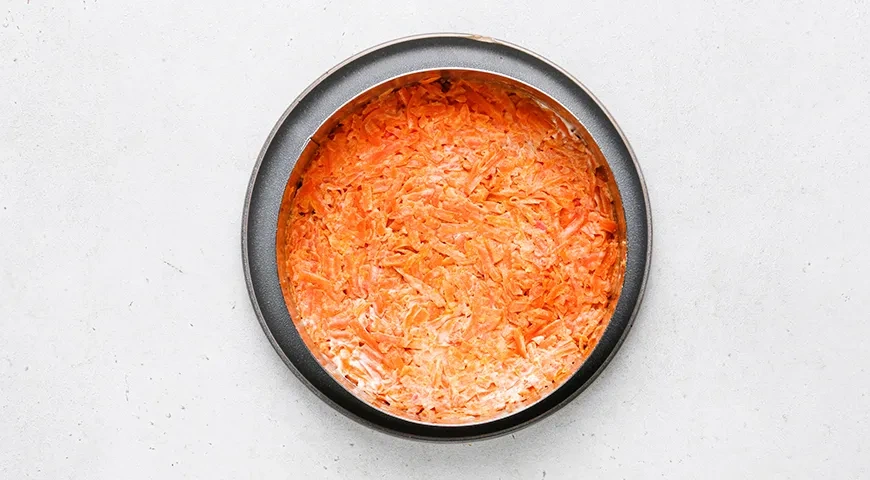 Салат «Генерал» с курицей: шаг 6