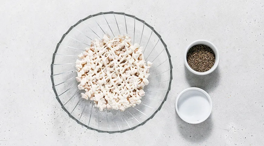 Салат «Генеральский» с курицей: шаг 6