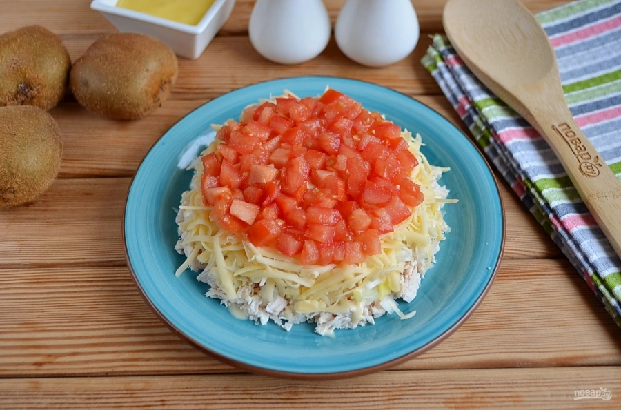 Шаг 6: Салат из у мруднаяроссыпь