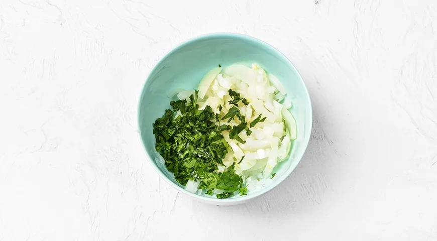 Салат Мужские грезы с курицей: шаг 6