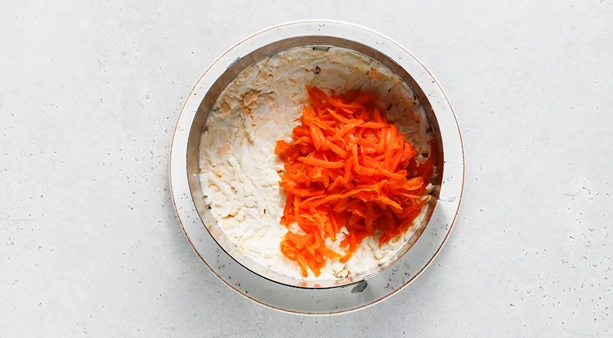 Салат «Настоящий полковник»: шаг 6