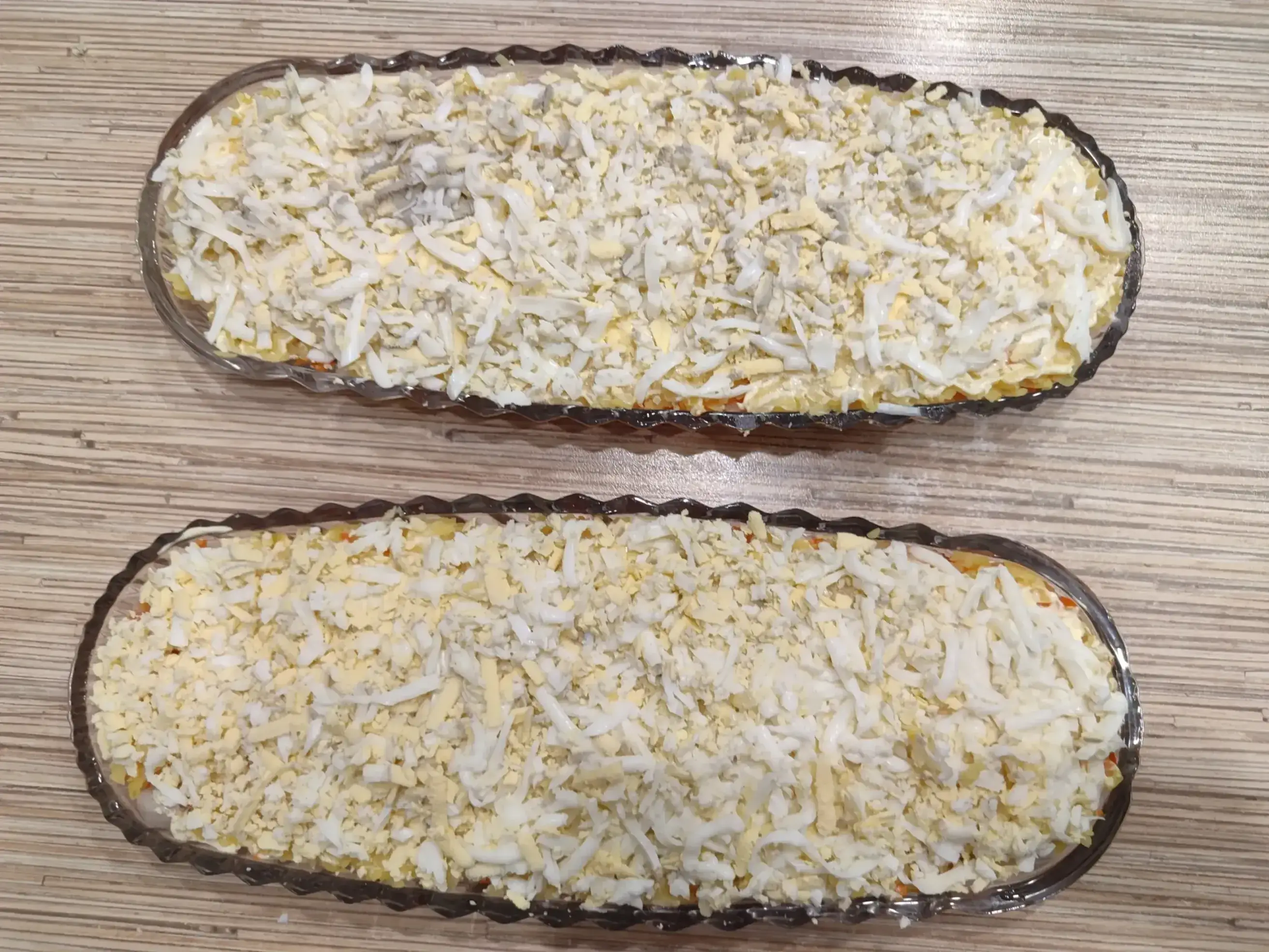 Салат «Селёдка под шубой»: шаг 6