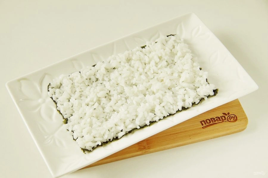 Шаг 6: Салат "Суши"