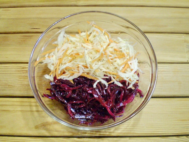 Шаг 6: Салат цветной