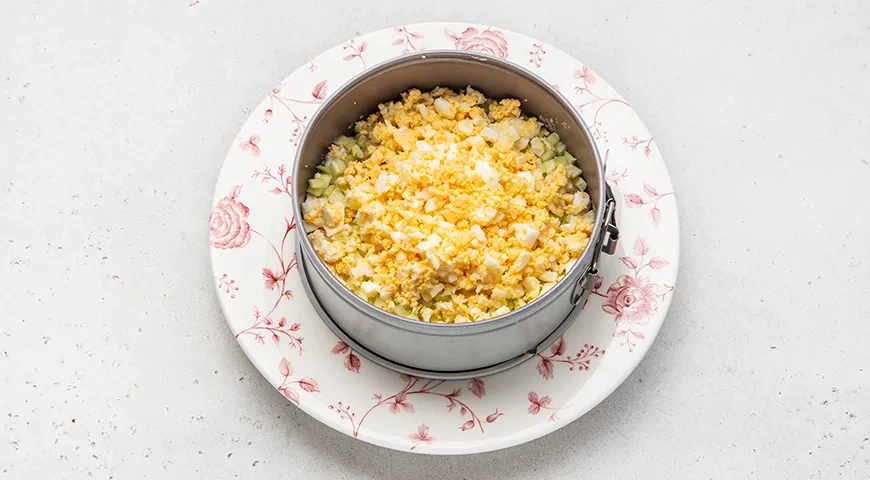 Салат «Женский каприз»: шаг 6