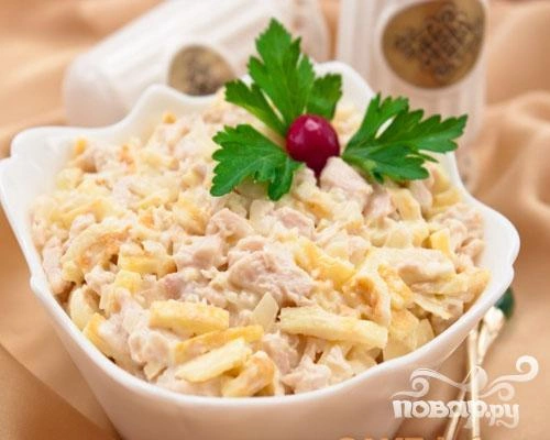 Шаг 6: Салата Нежность