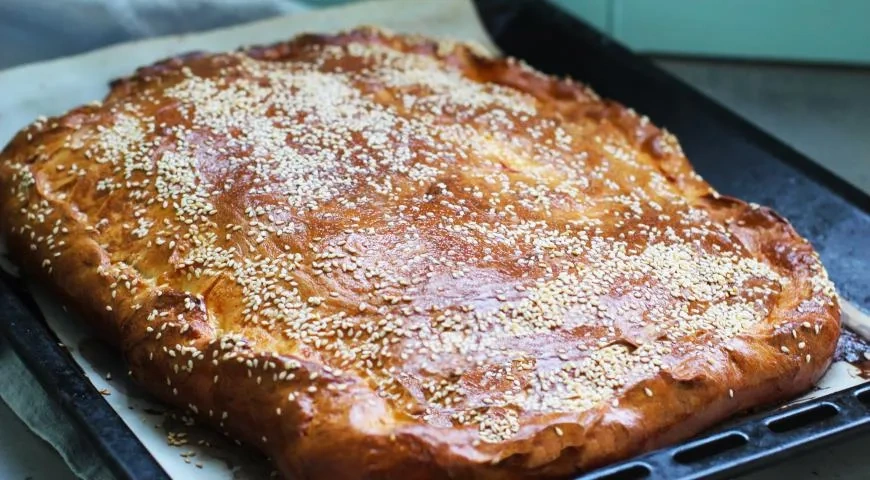 Сдобный пирог с капустой: шаг 6