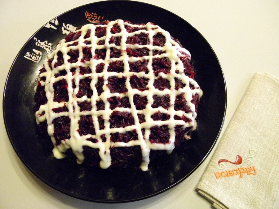 Шаг 6: Сельдь под шубой