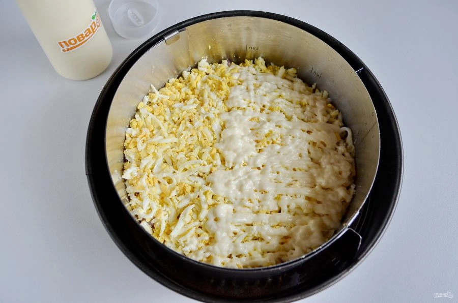 Шаг 6: Селедочный чизкейк