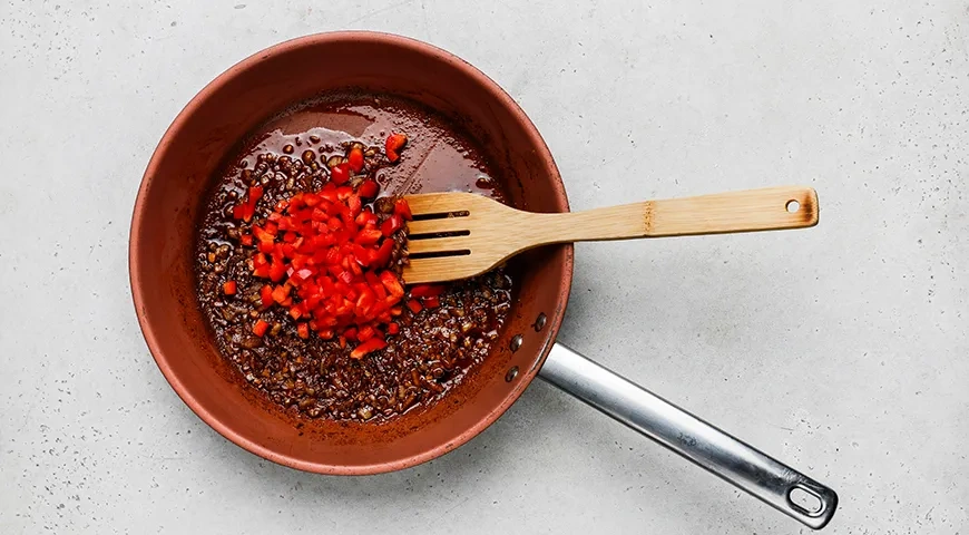 Шакшука с беконом: шаг 6