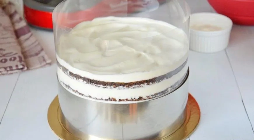 Шоколадный торт на сковороде: шаг 6