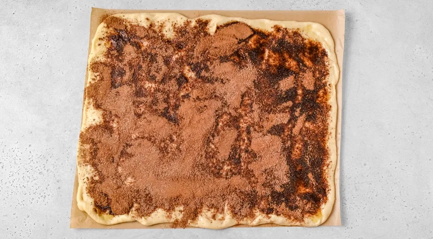 Синнабоны с шоколадом: шаг 6